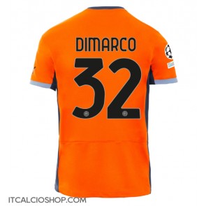 Inter Milan Federico Dimarco #32 Terza Maglia 2023-24 Manica Corta